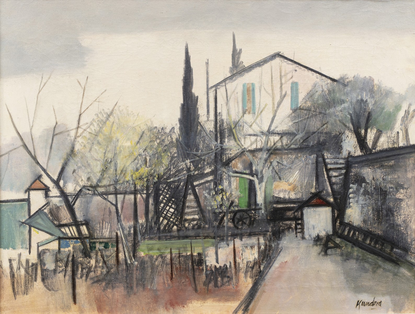 Les abords d'une propriété